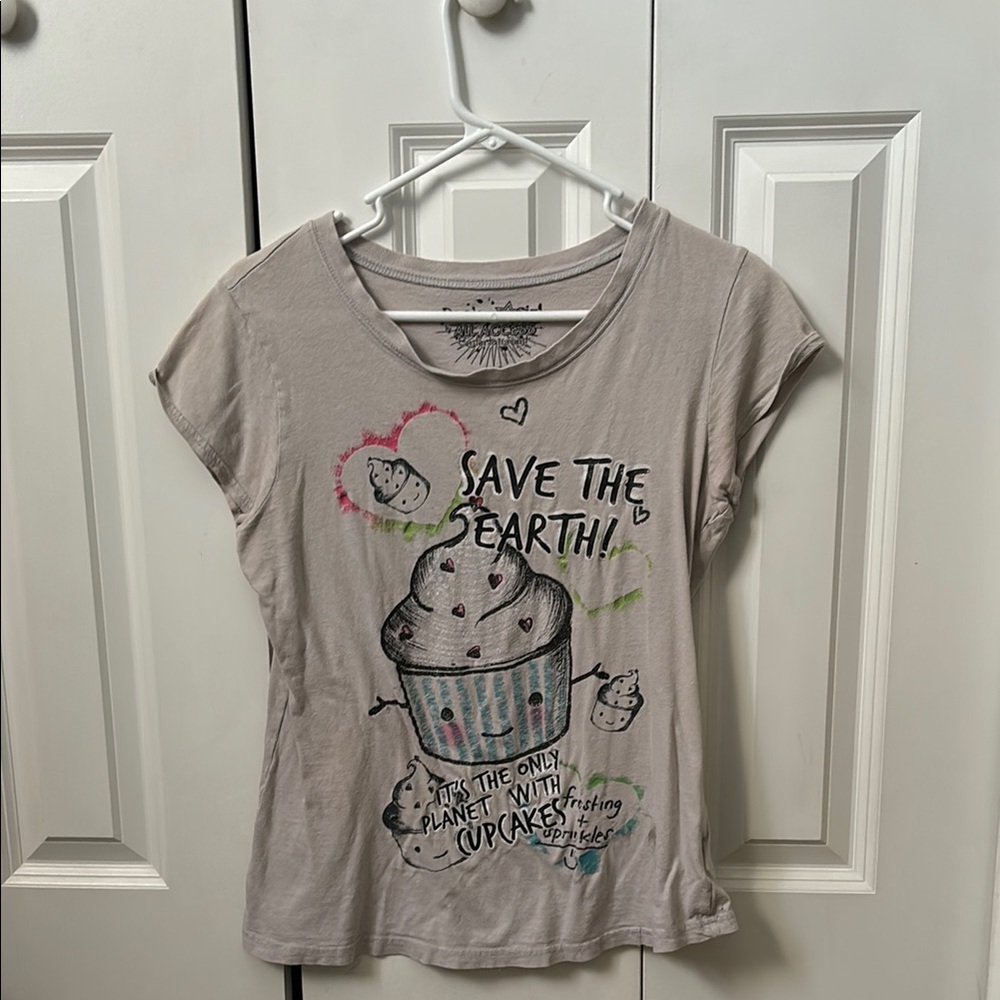 ALL ACCESS Rocker Girl Cupcake Graphic Tee